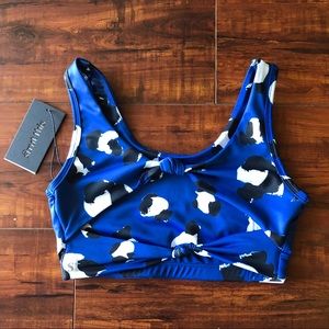 NEW w/tag Strut This Exclusive Blue Cheetah Bra